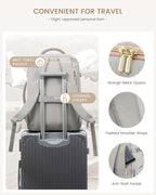 LOVEVOOK Large Travel Backpack for Women, 40L TSA Approved Backpack with 3 Packing Cubes, Personal Item Bag Fits 17" Laptop, 