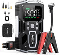 Portable Car Jump Starter with Air Compressor, ACEZUK 150PSI 8000A Jump Starter (All Gas/10.0L Diesel), 12V Battery Jump Box