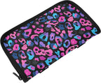 Car Tissue Holder Car Visor Organizer Tissue Box Holder for Car Sun Visor Organizer with Car Vehicle Accessories Essentials Interior for Women Men Pink and Blue Leopard Print