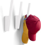 Ozueccr Hat Hook for Baseball Caps – Wall Mounted Vertical Hat Holder, Multi-Purpose Wall Hook, Closet Cap Organizer, Sturdy 