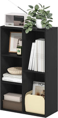 Furinno LUDER Book Shelf, 5-Cube Bookshelf, Reversible Bookcase, 9.4 x 19.5 x 31.5, Easy Assembly, for Living Room, Bedroom, 