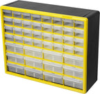 Akro-Mils 44-Drawer Plastic Drawer Storage Cabinet for Garage Organization, Bead Organizer, Building Bricks Storage, Teacher 