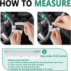 Steering Wheel Tray for Laptop & Food Universal Car Trays Accessories Steering Wheel Desk Car Travel Mount Car Food Tray for Eating - Beige
