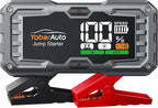 YaberAuto Car Battery Jump Starter 6000A Jump Box (10.0L Gas/9.0L Diesel) Portable Car Jump Starter Pack 12V Battery Jumper