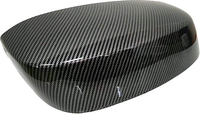 Pair Carbon Fiber Pattern Mirror Caps Cover Compatible with GMC Chevrolet Silverado Sierra 1500 2500 HD 3500 HD Avalanche Tahoe 2007-2013 Pick up Replacement for 25788157 25788156