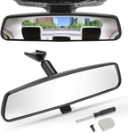JOYTUTUS Rear View Mirror, Interior rearview mirror Kit, Anti-glare, Universal Fit Type OEM Product Compatible with Toyota, Ford, Jeep, Hyundai, Kia, Nissan, Subaru, Mazda, Chevrolet and More