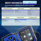 OBD2 Scanner Diagnostic Tool - Check Engine Light Code Reader, Reset Function, Data Stream, I/M Readiness, Full Features, Modes