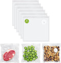 FEPPO Vacuum Sealer Bags for Food, 30 PCS 8.3"×8.7" Reusable Vacuum Seal Bags with Air Valve for Food Storage, Ideal for Fres