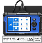OBD2 Scanner TOPDON AD600S Scan Tool, Code Reader, Diagnostics Scanner for ABS/SRS/AT/Engine, 9 Reset Services,