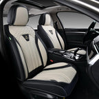 FLORICH Seat Covers for Cars, Waterproof Seat Covers, Leather Car Seat Covers 2 Pack, Universal Seat Cushion Protector for Mo
