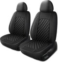 Leather Car Seat Covers, Breathable and Waterproof Napa Leather Automotive Seat Cover, Universal Interior for Cars, Sedans, S