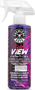 Chemical Guys HydroView Ceramic Glass Cleaner & Coating - Cleans & Adds Hydrophobic Protection, Car Window Cleaner for Glass,