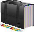 25 Pockets Accordion File Organizer with Handle, Expanding File Folders,Important Papers Document Organizer,Expandable,Durabl