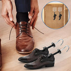 eachway Shoe Stretcher Shoe Widener Adjustable Width Length Wide Feet Shoe for Men Women（L for Men's Size Us 10-13.5) Black