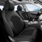 FLORICH Car Seat Covers 5 Seats Automotive Seat Covers Full Set Leather Air Mesh Seat Cover Breathable Seat Protector Interio