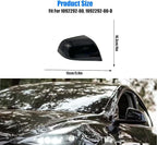 Compatible with Tesla Model 3 Side Mirror Cover Replacement 2017 2018 2019 2020 2021 2022 2023 2024 2025, Right Side Rearview Mirror Cover Cap for Model 3 Accessories(Black)