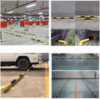 Steel Pipe Parking Stopper for Garage, Car Blocker, Garage Parking Aid, for Various Car Parking(60cm/23.6in)