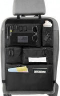 Tactical Seat Back Organizer - Heavy Duty MOLLE Panel Organizer with Multiple Pockets & Hook Loop Panel for EDC Gear, Road Trip Essentials, Universal Fit for Car SUV Truck Jeep Ford(Black)