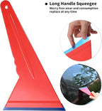 NEWISHTOOL Car Window Tint Tools Kit Vinyl Wrap Tool Kits Window Tinting Squeegee Vehicle PPF Installation Kit Automotive Window Film Tinting Kit Car Wrap Kits Shank Squeegee Tint Windows for Car Kit