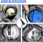 YoRise Car Fuel Pump Removal Tool, Adjustable Auto Fuel Lid Tank Cover Collar Ring Install Spanner with 3 Arms, 5.2'' to 7.17