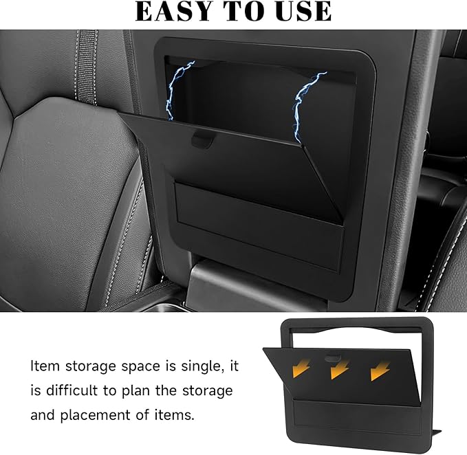 Hidden Storage Box Compatible with Honda 2023-2025 2026 Pilot ＆ 2024-2025 Ridgeline ＆ 2024-2026 Passport Accessories Armrest Center Console Organizer