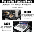 Steering Wheel Tray for Ram 2500/3500 Crew Cab 2019-2024, Portable Auto Laptop Desk Mount Eating Table Driver Food Holder Seat Hook On Accessories