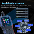 K1 obd2 Scanner,obd2 Scanner Diagnostic Tool,Car Code Reader for Check Engine Light, Real-Live Data, Freeze Frame with Colour