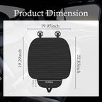 Car Seat Covers Front Seats,Non-Slip & Breathable Car Front Seat Cover with Lattice Design,Universal Bottom Seats Covers for 