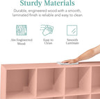 Best Choice Products Kids Bookcase 8-Cube Storage Organizer, 11in Shelf Opening, Bookshelf, Toy Storage, Customizable w/ 3 Re