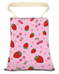 Car Trash Can, Durable Hanging Car Trash Garbage Bag, Cute Automotive Garbage Cans Organizer, Cute Pink Cherry Strawberry