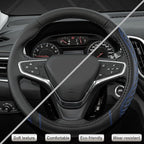 West Llama Customized Auto Car Steering Wheel Cover for Chevy Silverado,Tahoe,Equinox,Traverse,Trailblazer,Colorado (Diamond 