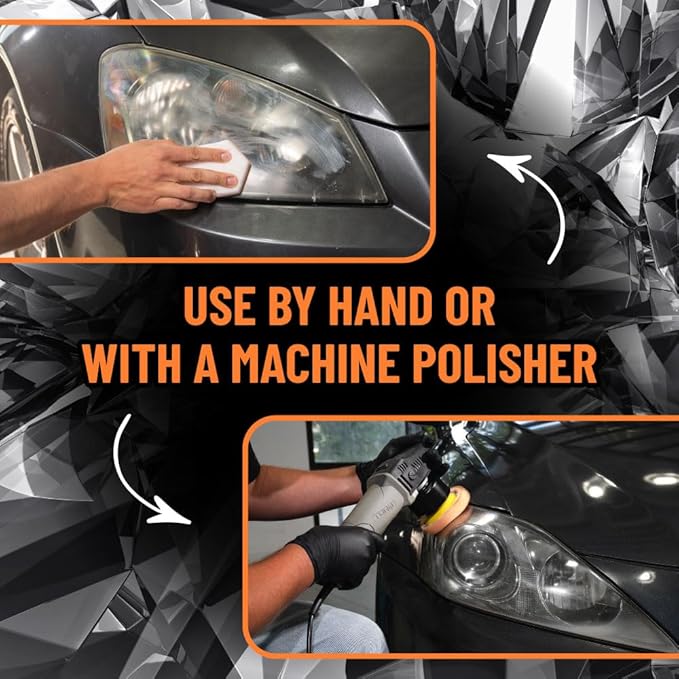 Chemical Guys Headlight Restore and Protect - Cleans, Restores Clarity, and Protects Headlights from Future Fading, Safe for Trucks, SUVs, Motorcycles, RVs & More - 16 oz