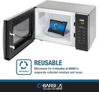 BARSKA Rechargeable Desiccant Dehumidifier - Safe Moisture Absorber for Home Closets, Gun Safes, Basement, Garage, Cars, Micr