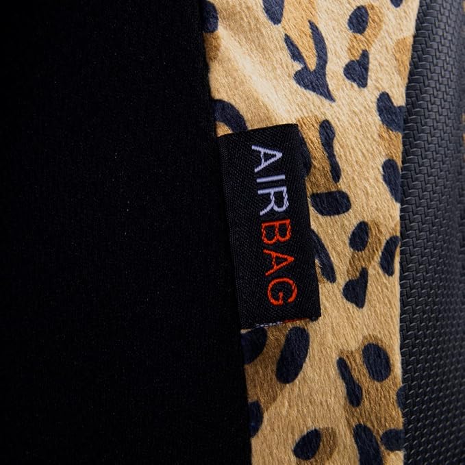 Flying Banner car seat Covers Protects Leopard Printing Velvet Faux Leather Carbon Fiber Front and Rear Bench (Leopard Brown 