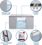 Cube Vacuum Storage Bags, Space Saver Bags, Premium Totes with Cubic Vacuum Compression Seal Bags for Clothing & Bedding. Jum