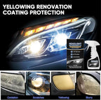 Dodorado Headlight Restoration Kit – No Sanding Required, Fast Cleaning & Ceramic Coating, Restores Yellowed Hazy Headlights 
