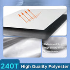 Windshield Sun Shade for 2007-2011 Toyota Camry, Car Front Window Sunshade with 240T Sun Visor Protector Blocks UV Rays Heat Sun Shield Accessories