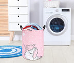 Round Laundry Basket Storage Bins Nursery Hamper Gift Baskets for Home,Office,Home Decor