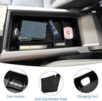 Xaido Center Console Armrest Tray Compatible with 2025 2026 Toyota Camry 9th Gen (XSE/XLE/SE/LE) Interior Accessories, Console Storage Box Organizer-Black