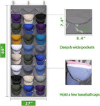Dofilachy Hat Rack - Hat Organizer - Hat Racks for Baseball Caps, Visible Hat Holder - Baseball HatRack for Wall Door with 3 