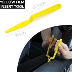 Vinyl Wrap & Window Tint Tool Kit – 12Piece with 1200W Heat Gun, Felt Edge Squeegee, Glass Squeegee, Edge Trimmer, and Precision Knife Cutter for Car Wraps, Window Film, PPF, Decals, and Graphics