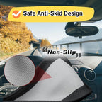 Car Steering Wheel Cover Compatible with Toyota Corolla 2025 2024 2003-2023 Year, Breathable Premium Leather, Anti-Slip Design, B-Style