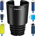JOYTUTUS Upgraded Car Cup Holder Expander with Offset Base, Compatible YETI Ramblers, Hydro Flask, Large for Hold 18-40 oz Bo