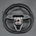 MEWANT DIY Stitching 3D Style Steering Wheel Cover Wrap for Tesla Model 3 Highland 2023-2025/Model Y 2025 Highland for Tesla Model 3/Model Y Accessories(3D Style)
