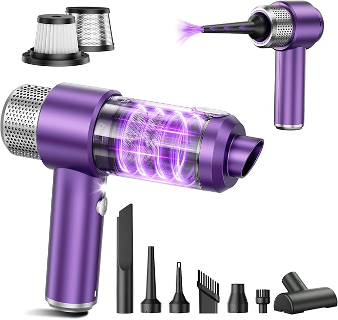 EYYA Handheld Car Vacuum Cleaner Cordless 135P-S02