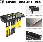 UNITEDPOWER Hammer Holder, Wall Mount Storage Rack Organizer for Workshop, Shed, Garage, Home, Fit Most of Hammer or Small To