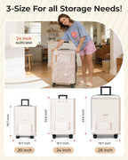 BAGSMART Vacuum Bags for Travel with Rechargeable Air Pump, Portable Space Saver Bags for Travel & Home, Vacuum Compression S