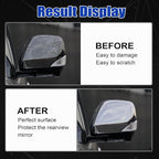 FZJDSD Rearview Mirror Guard Covers ABS Chrome Compatible with Infiniti QX56 QX80 5.6L 2013-2023