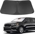 Front Windshield Sun Shade Foldable Car Front Window Sun Shade Windshield Shade Custom Fit for Kia Carnival 2022-2026 Block UV Rays Car Accessories Heat Keep Cooler