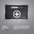 Rechargeable Safe Dehumidifier Bag 400g, Microwave Fast Reactivated Desiccant, Moisture Absorbing Packet for Safes,